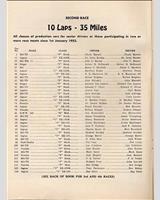 Entry List - Preliminary March [Production] 1953