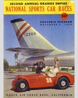 Programme Cover - Preliminary March [MG] 1954