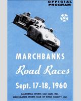 Programme Cover - Marchbanks [BM+CM+DM+EM+GM+BP+CP+EP] 1960