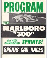 Programme Cover - SCCA Regional Marlboro [ASR+BSR+CSR+DSR] 1968