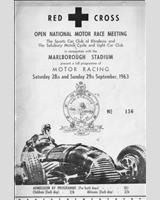 Programme Cover - Marlborough [Handicap] 1963