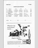 Entry List - Marlborough [Handicap] 1963