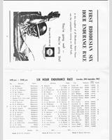 Entry List - 6 h Marlborough 1963
