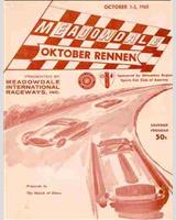 Programme Cover - SCCA Regional Meadowdale [BM+CM+DM+EM+FM] 1960