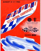 Programme Cover - SCCA National Meadowdale - Classes CM+DM+EM+FM+GM 1962