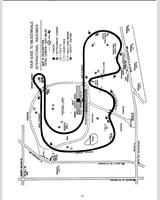 Track Map - SCCA National Meadowdale - Classes CM+DM+EM+FM+GM 1962