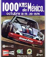 Programme Cover - Mexico 1000 Kilometres 1974