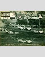 Programme Cover - SCCA National Mid-Ohio 1968