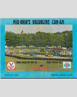 Programme Cover - Can-Am Mid-Ohio 1978