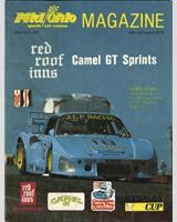 Programme Cover - Mid-Ohio IMSA GTU 1982