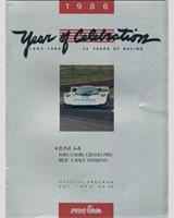 Programme Cover - Mid-Ohio 500 Kilometres 1986