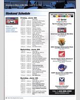Schedule of Events - American Le Mans Series Mid-Ohio 2002