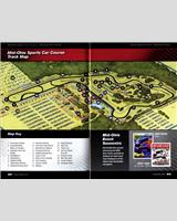 Track Map - Mid-Ohio 250 Miles 2009