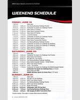 Schedule of Events - Grand-Am Mid-Ohio 2010