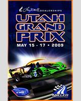 Programme Cover - American Le Mans Series Salt Lake City 2009