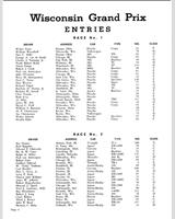 Entry List - Milwaukee [FP+GP] 1955