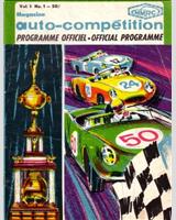 Programme Cover - Labatt 50 Mont-Tremblant 1966