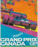 Programme Cover - GP Canada 1970