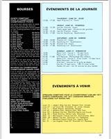 Schedule of Events - Can-Am Mont-Tremblant 1971