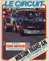 Programme Cover - Trans-Am Mont-Tremblant 1977