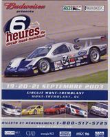 Programme Cover - Mont-Tremblant 6 Hours 2003