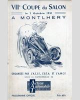 Programme Cover - Coupes du Salon [GT+1.5] 1951