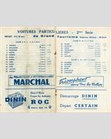 Entry List - Coupes du Salon [GT+1.5] 1951