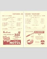 Entry List - Coupes du Salon 1960