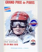 Programme Cover - GP Paris 1970
