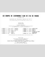 Schedule of Events - National Montlhéry [Gr.5/Gr.7] 1973