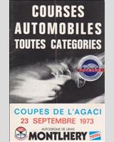 Programme Cover - Coupes de l'AGACI 1973