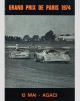 Programme Cover - GP Paris [GT] 1974