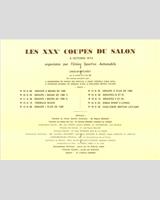 Schedule of Events - Coupe du Salon [GT] 1974