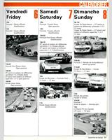 Schedule of Events - GP Canada 1978
