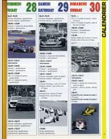 Schedule of Events - GP Canada 1979