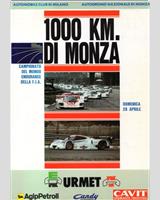 Programme Cover - Monza 1000 Kilometres 1985