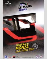 Programme Cover - Monza 1000 Kilometres 2008
