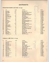 Entry List - Player's 200 Mosport - Production Race 1964