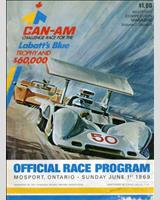 Programme Cover - Can-Am Mosport 1969
