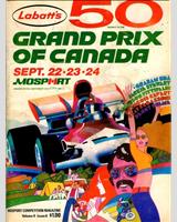 Programme Cover - GP Canada 1972