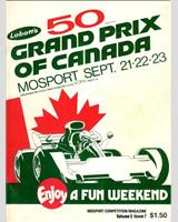Programme Cover - GP Canada 1973