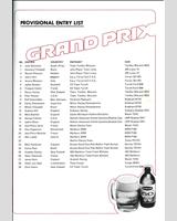 Entry List - GP Canada 1973