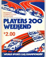 Programme Cover - Trans-Am Mosport 1976