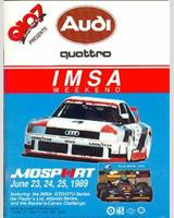 Programme Cover - 500 km Mosport [GT] 1989