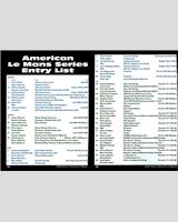 Entry List - American Le Mans Series Mosport 2003