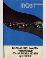 Programme Cover - Interserie Most 1989