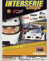 Programme Cover - Interserie Most 1997