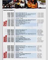 Schedule of Events - Interserie Most 1997