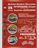 Programme Cover - Interserie Most 1998