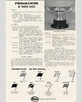 Schedule of Events - Nassau Locals Race 1955